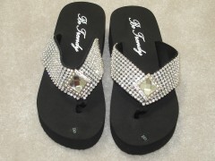 Sandal with Rhinestone