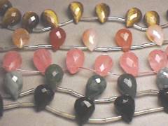 Semi-precious Stone Faceted Beads