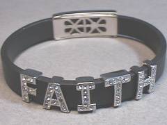 CZ Initial Slide Bracelets
